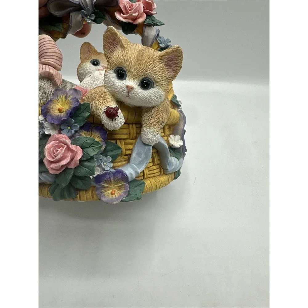 The San Francisco Music Box Company 229751 Kittens‎ In A Basket Fur Elise